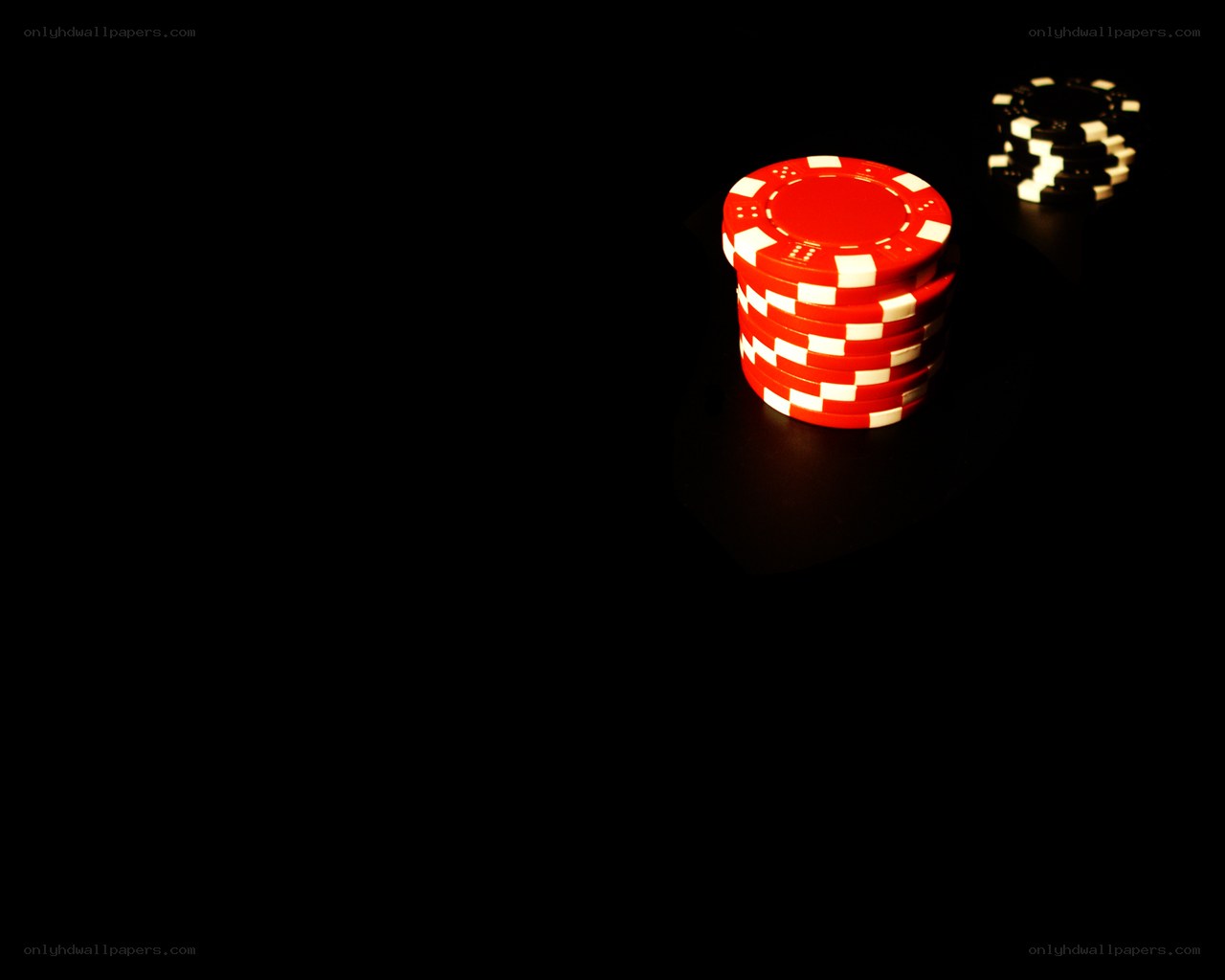 stacks of poker chips