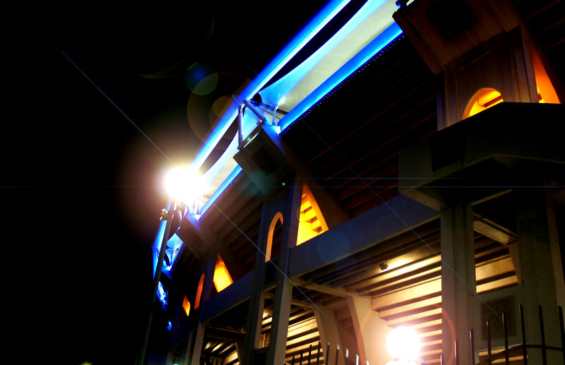 Stadium at Night