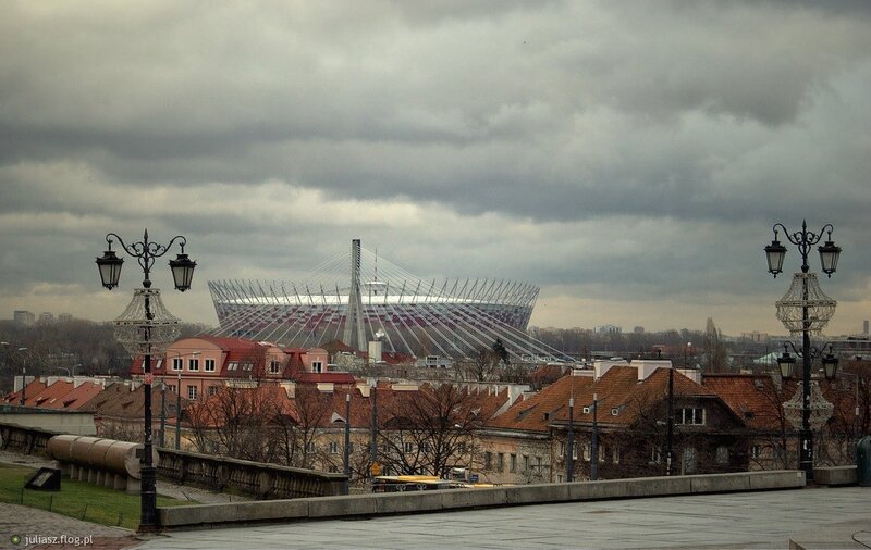Stadium in Warsaw