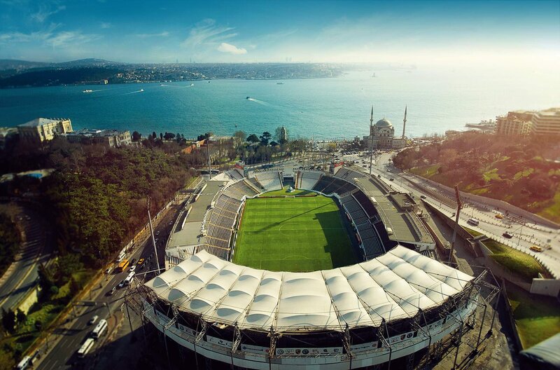 Stadium overlooking the Bosphorus