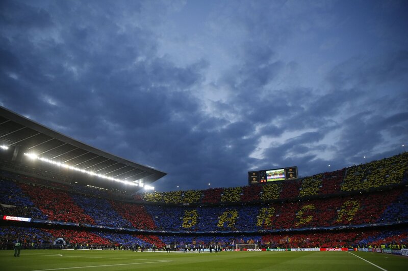 Stadium with Fans