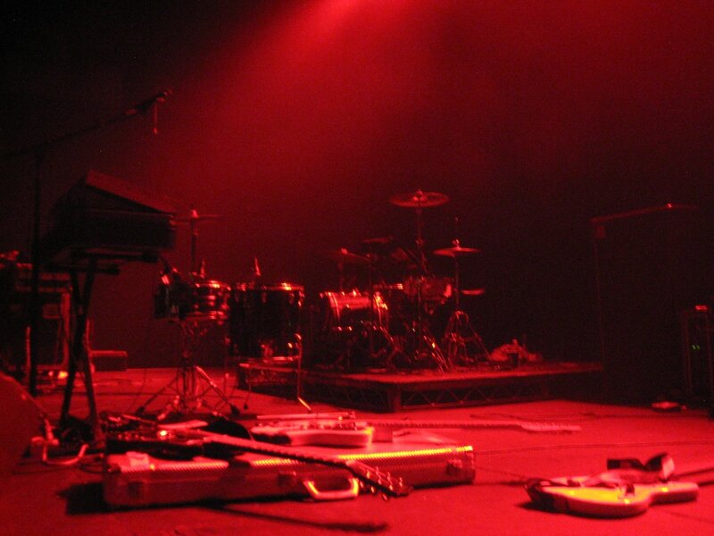 Stage with Musical Instruments