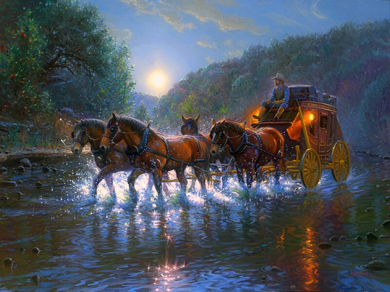 Stagecoach Crossing River