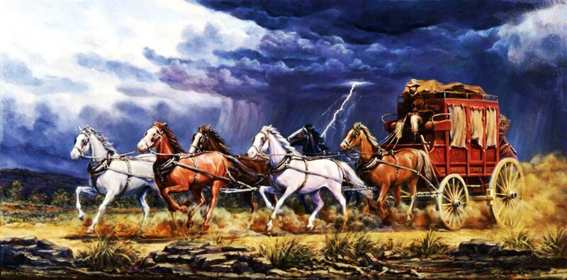 Stagecoach in Storm