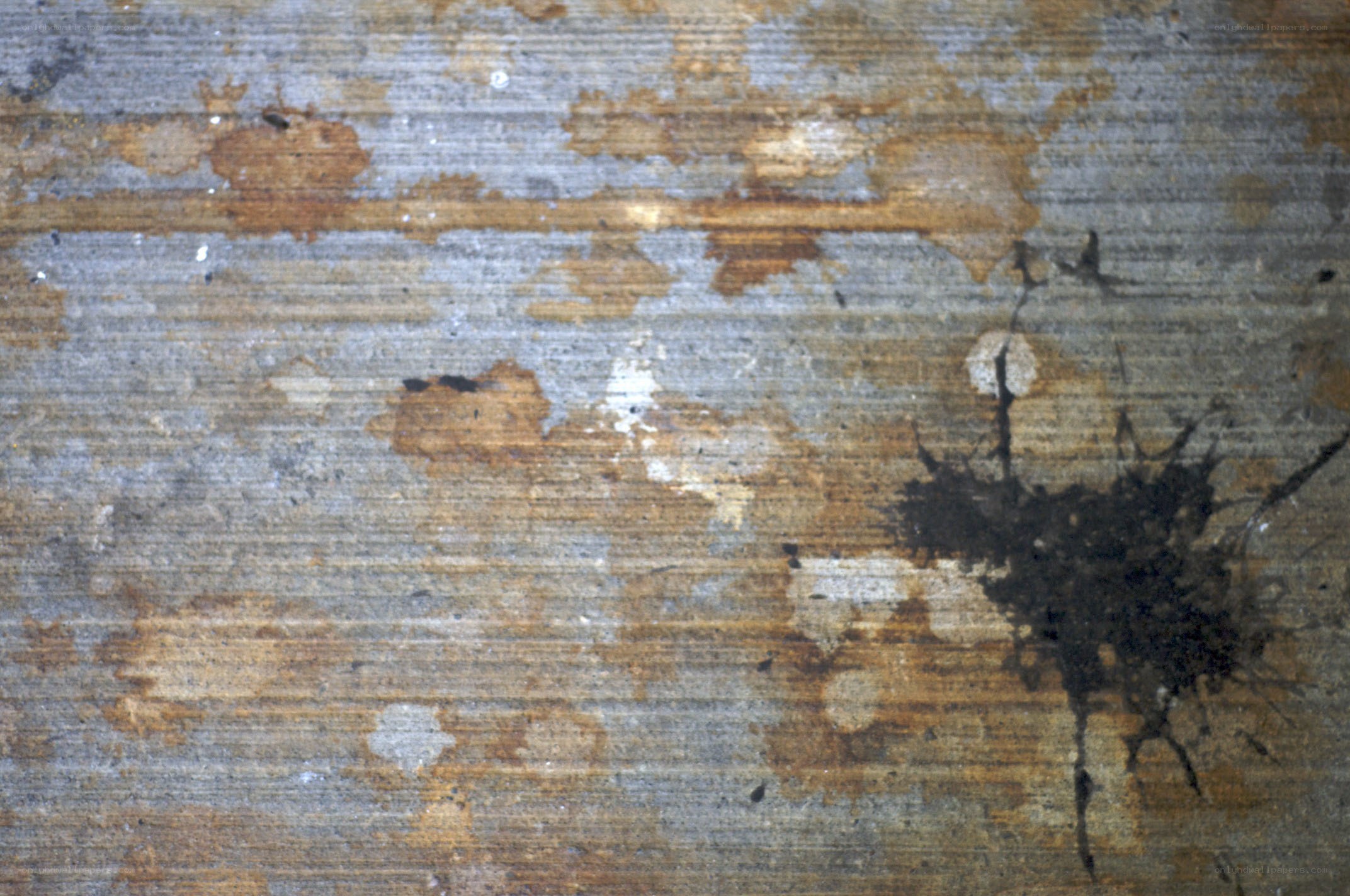 stained concrete surface