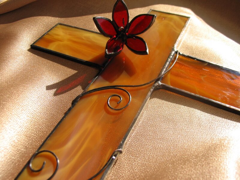 Stained Glass Cross