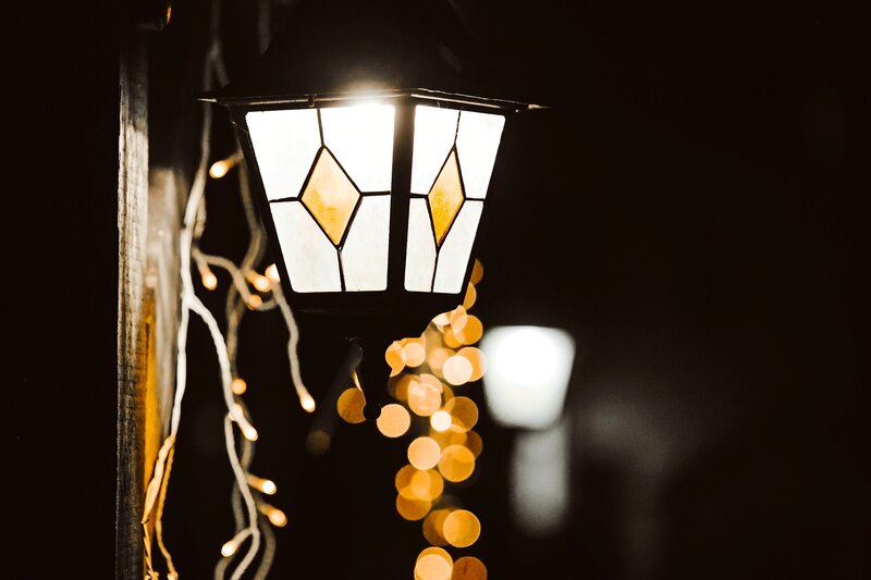 Stained-glass Lantern
