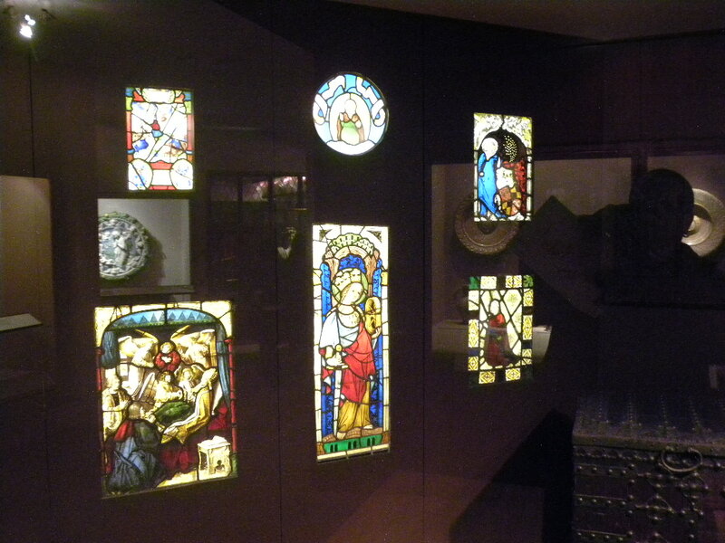 Stained Glass Panels — Black