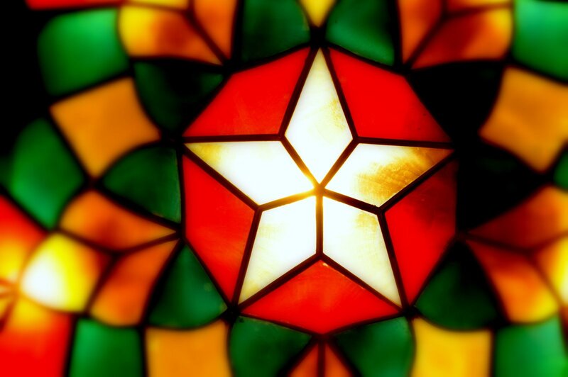 Stained Glass Star