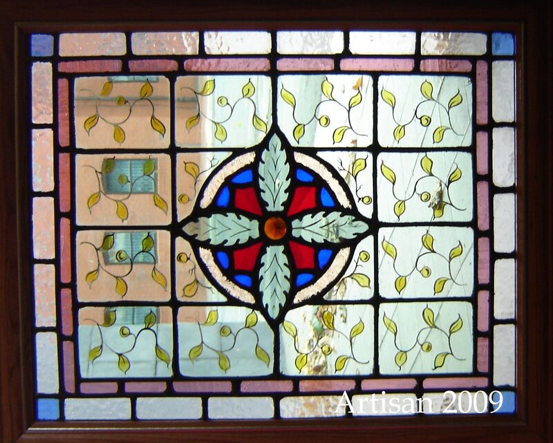 Stained Glass Window — Blue, Decorative