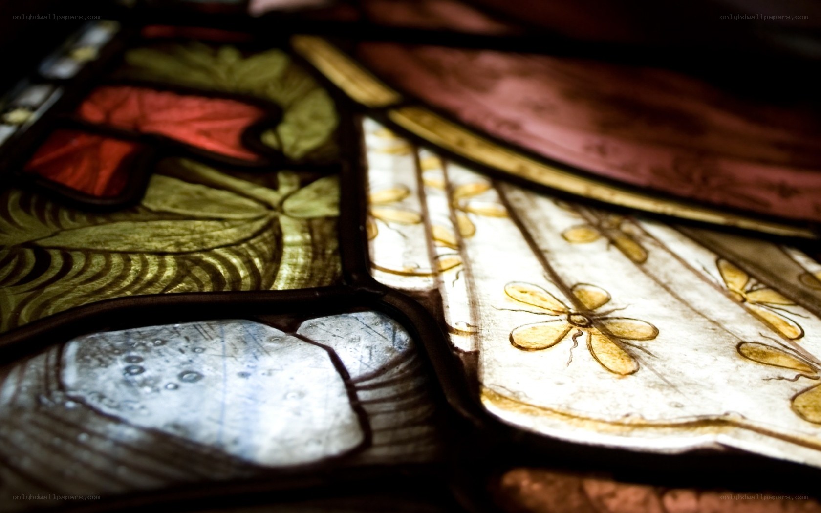 stained glass window details