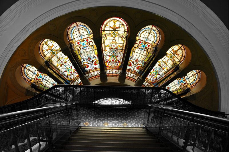 Stained Glass Windows — Gold