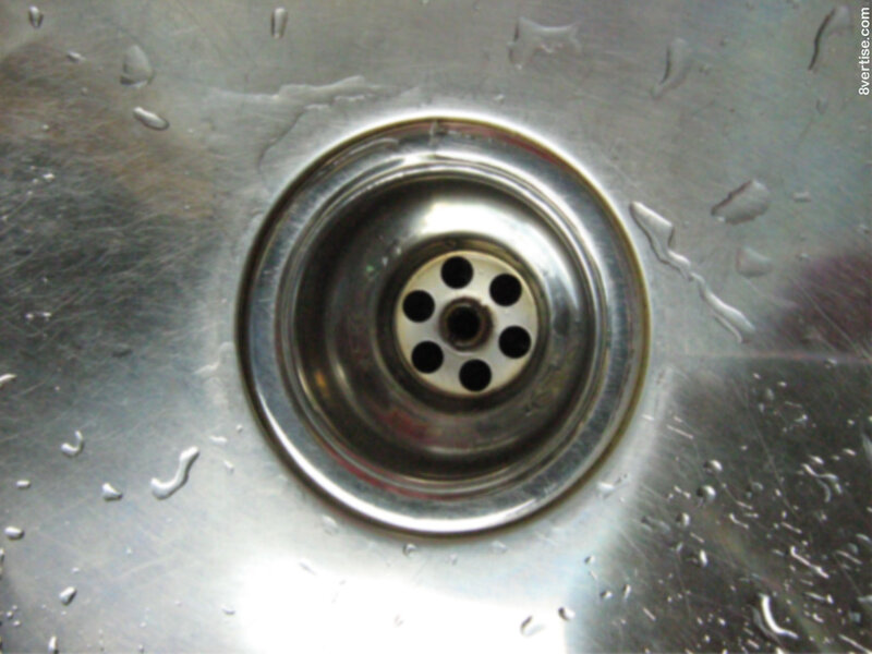stainless steel sink drain