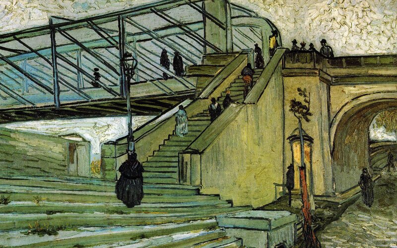 Staircase at the Bridge