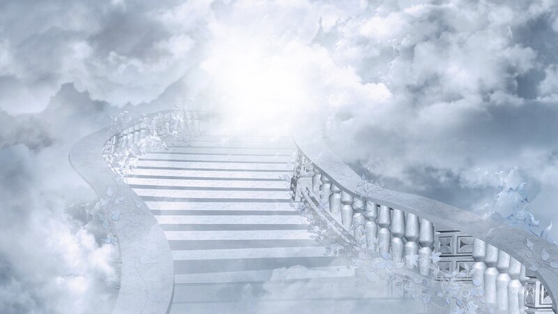 Staircase in Clouds