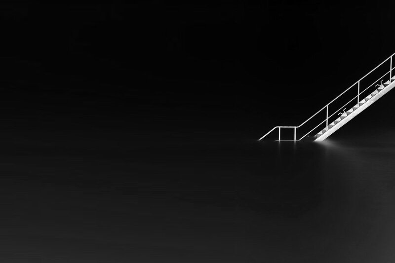 Staircase Leading to Darkness