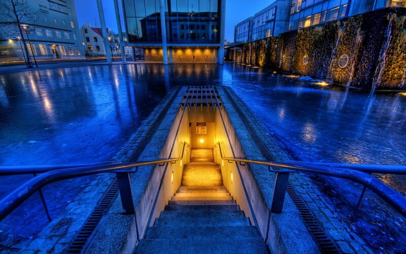 Staircase Leading to Underground
