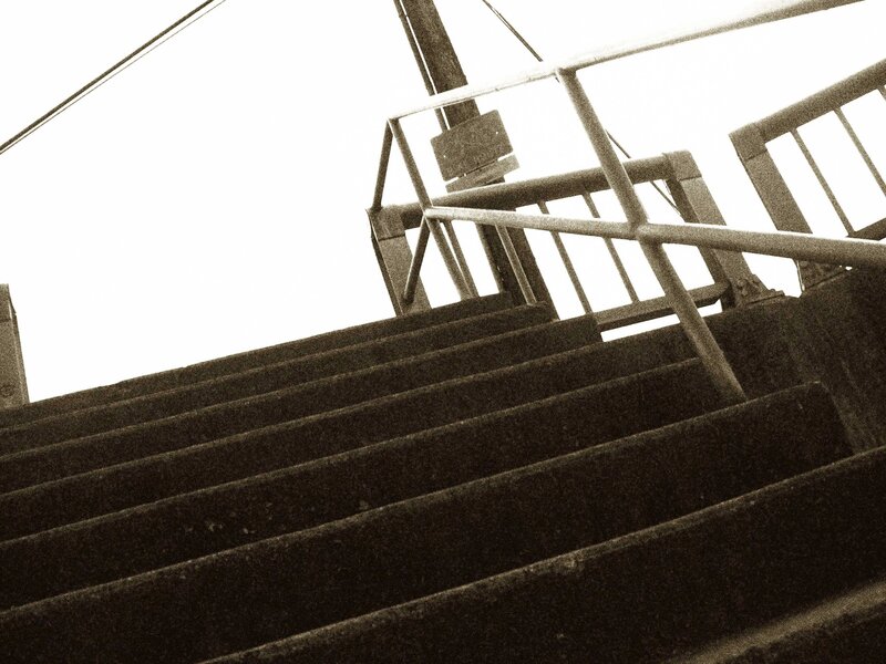 Staircase leading upward