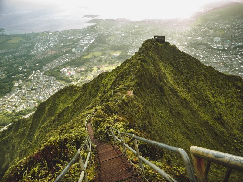 Staircase on Green Mountain