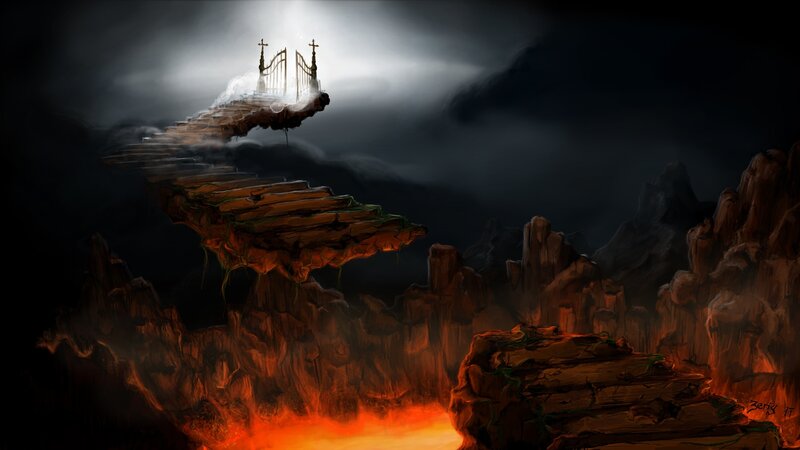 Staircase to Heaven — Black