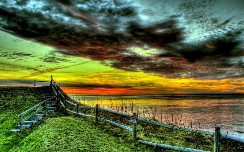 Staircase to Ocean View