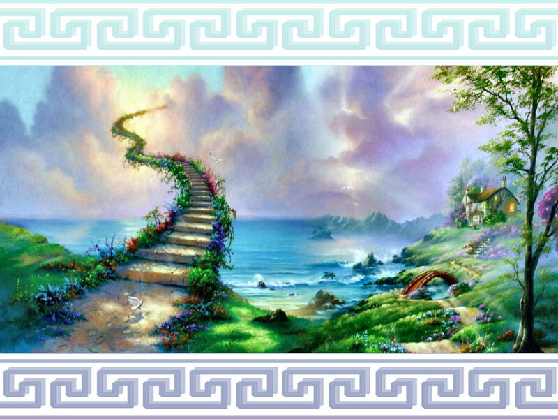 Stairs to the Sky — Green