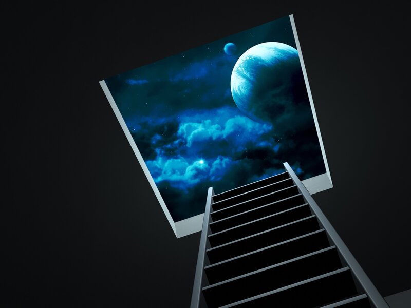 Stairway to a cosmic portal