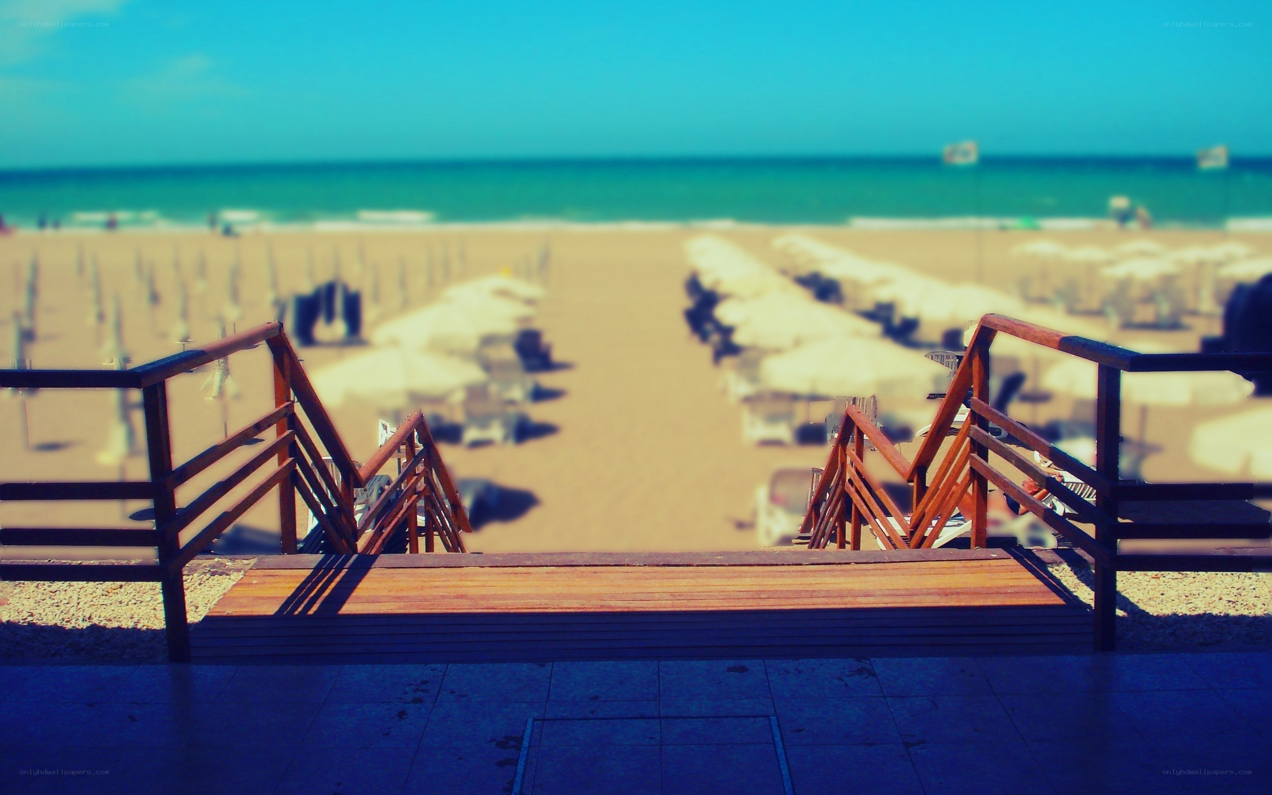 Stairway to the beach