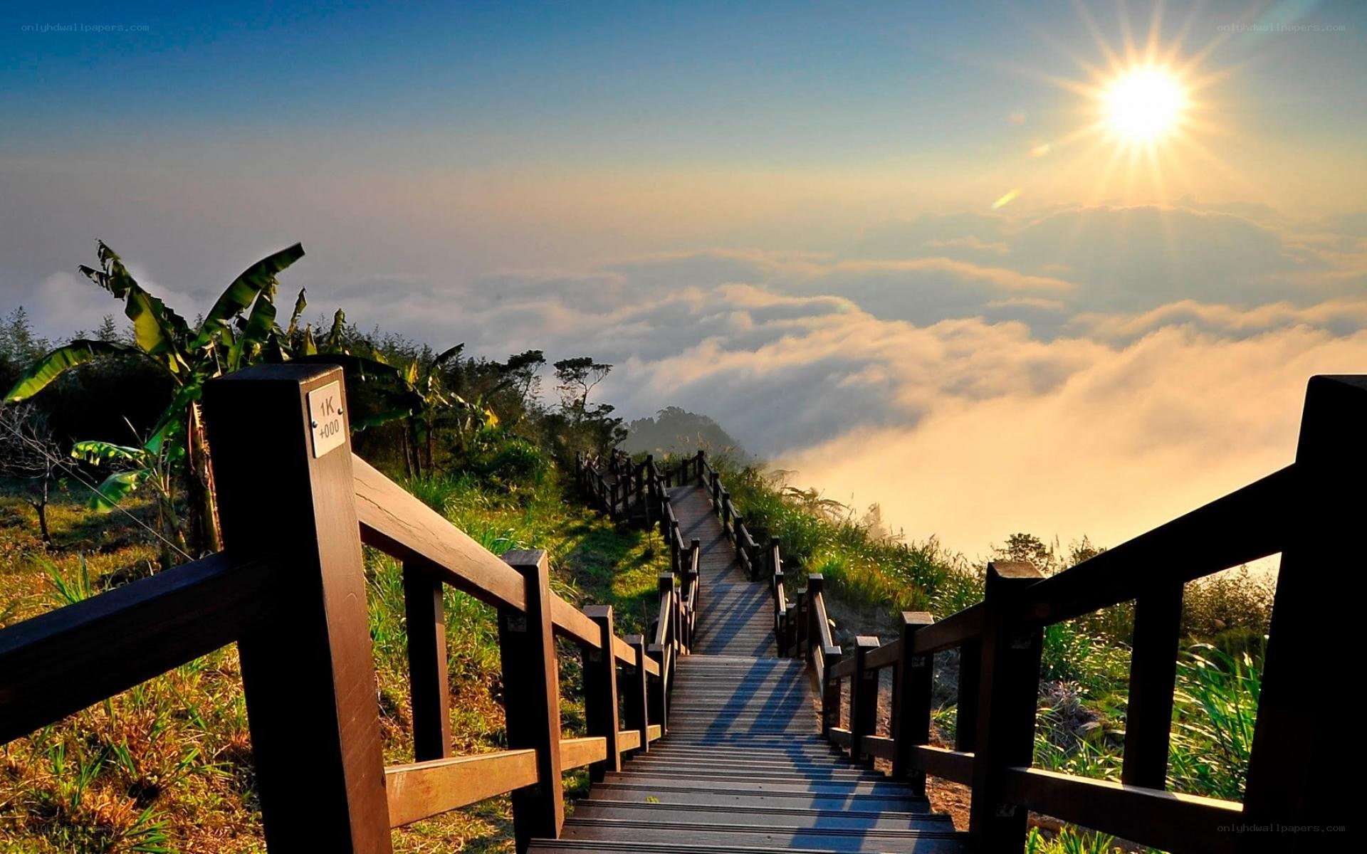 Stairway to the clouds