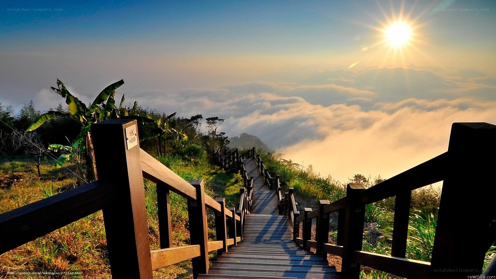 Stairway to the clouds