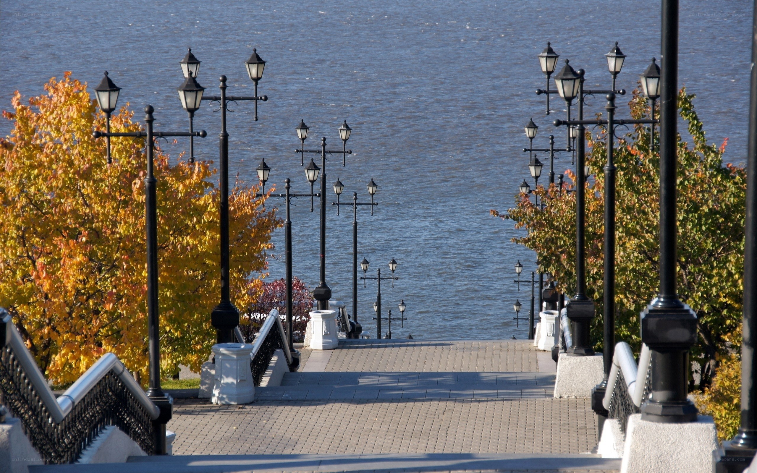 Stairway to the river