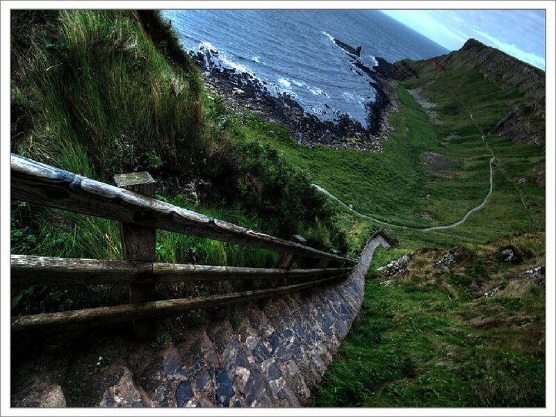 Stairway to the sea