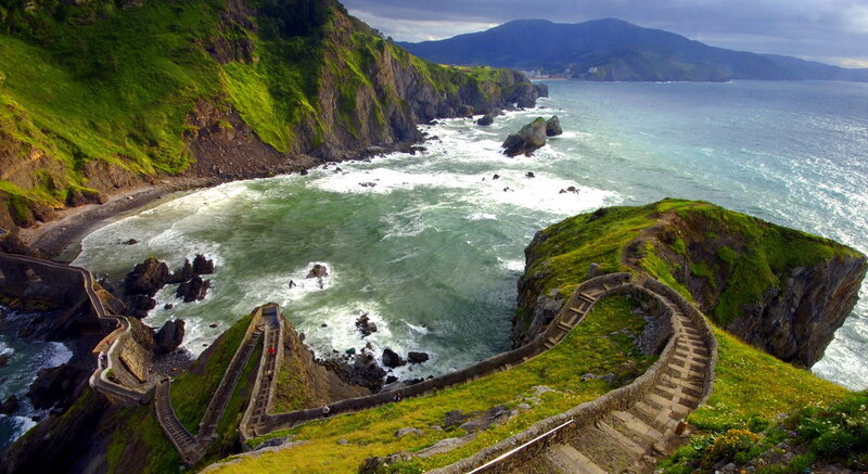 Stairway to the sea
