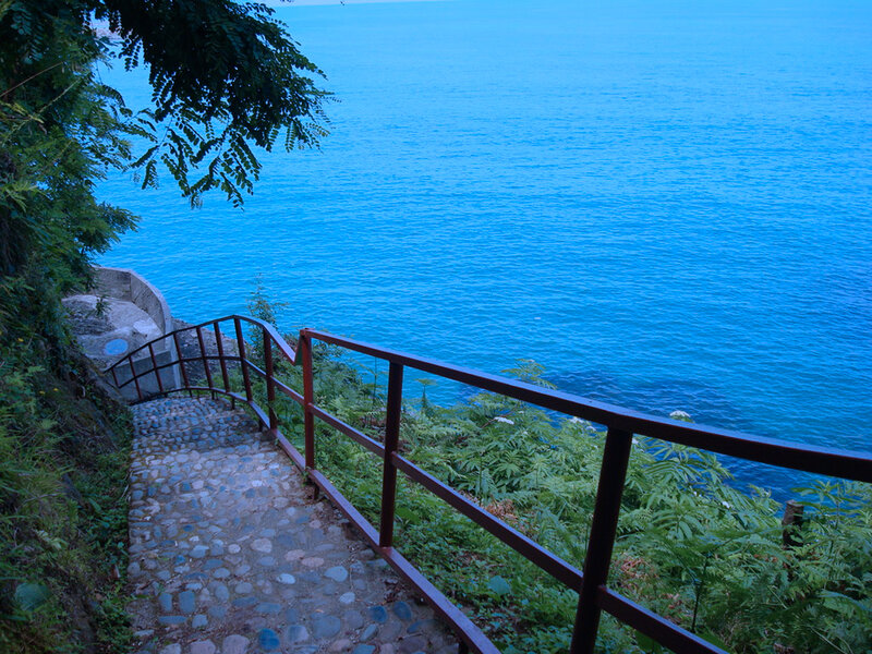 Stairway to the sea