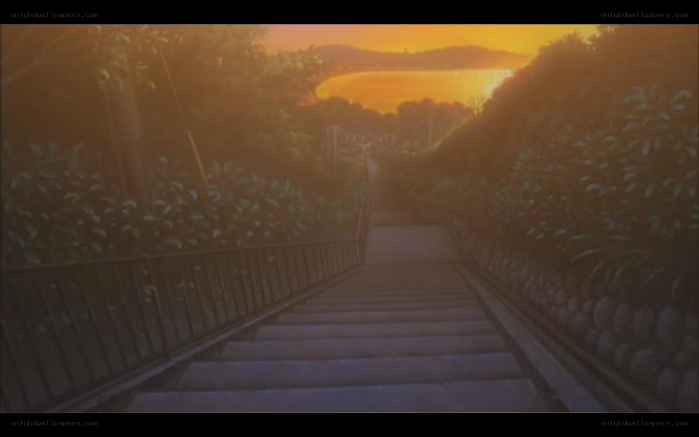 Stairway to the sunset