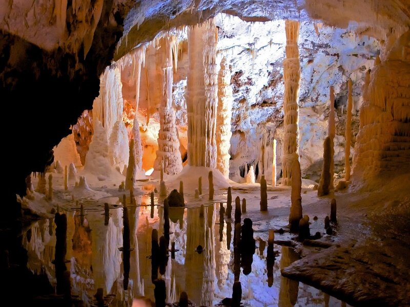 Stalagmite Cave Formations