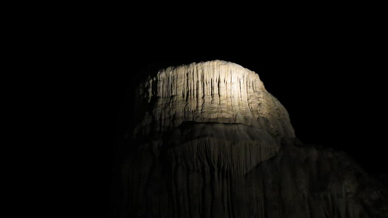 Stalagmite Formation — Black