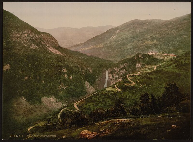 Stalheimskleiven mountain road