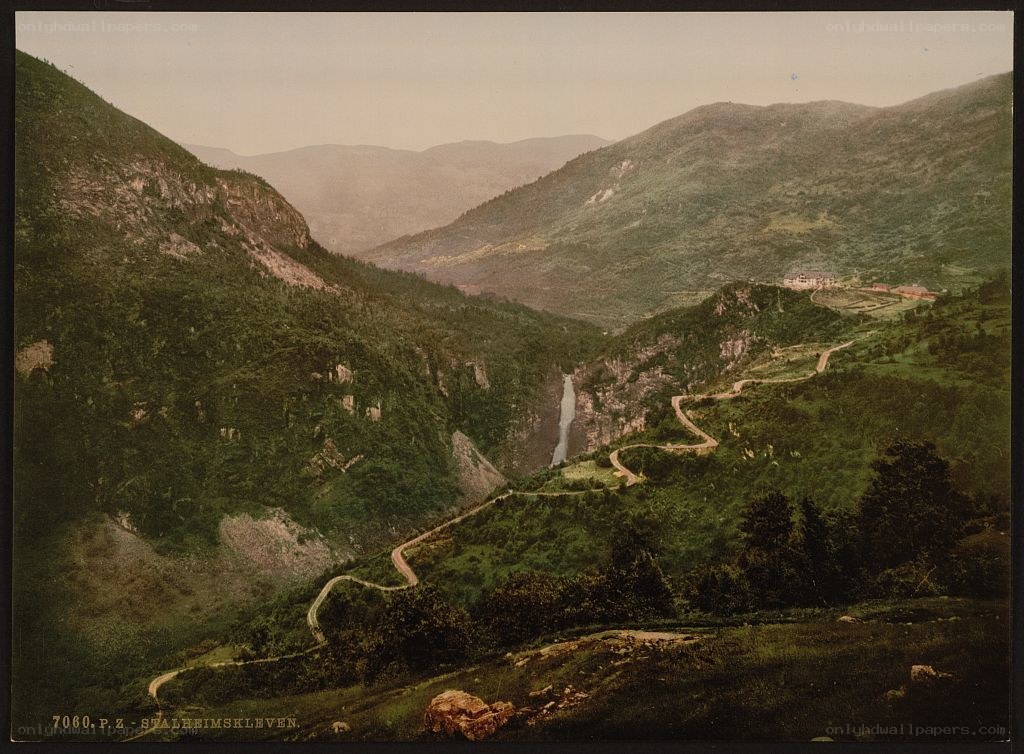 Stalheimskleiven mountain road