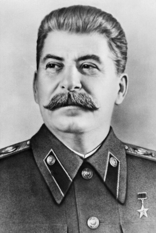 Stalin in military uniform