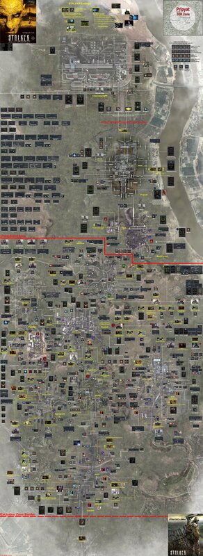 Stalker game map guide