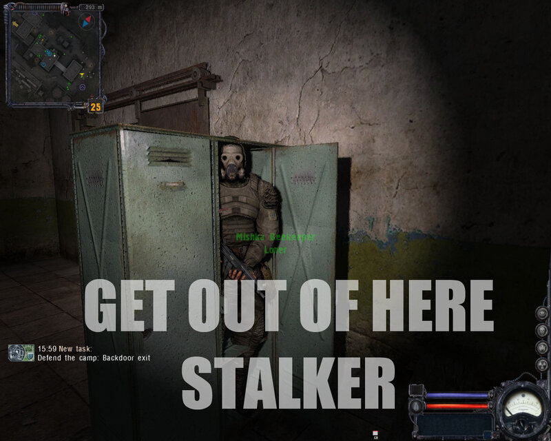 Stalker in a locker