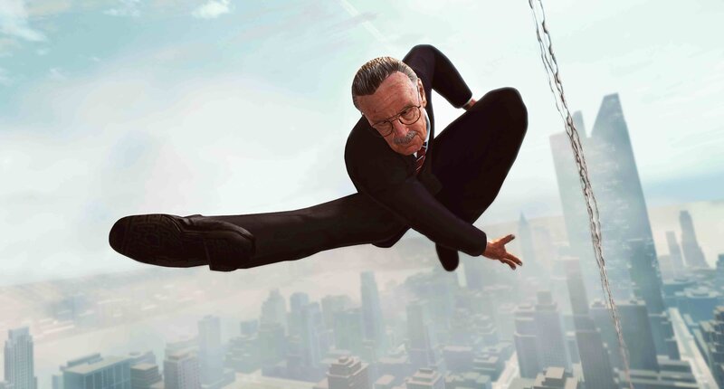 Stan Lee as Spider-Man