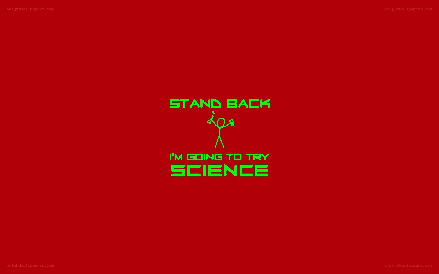stand back i'm going to try science