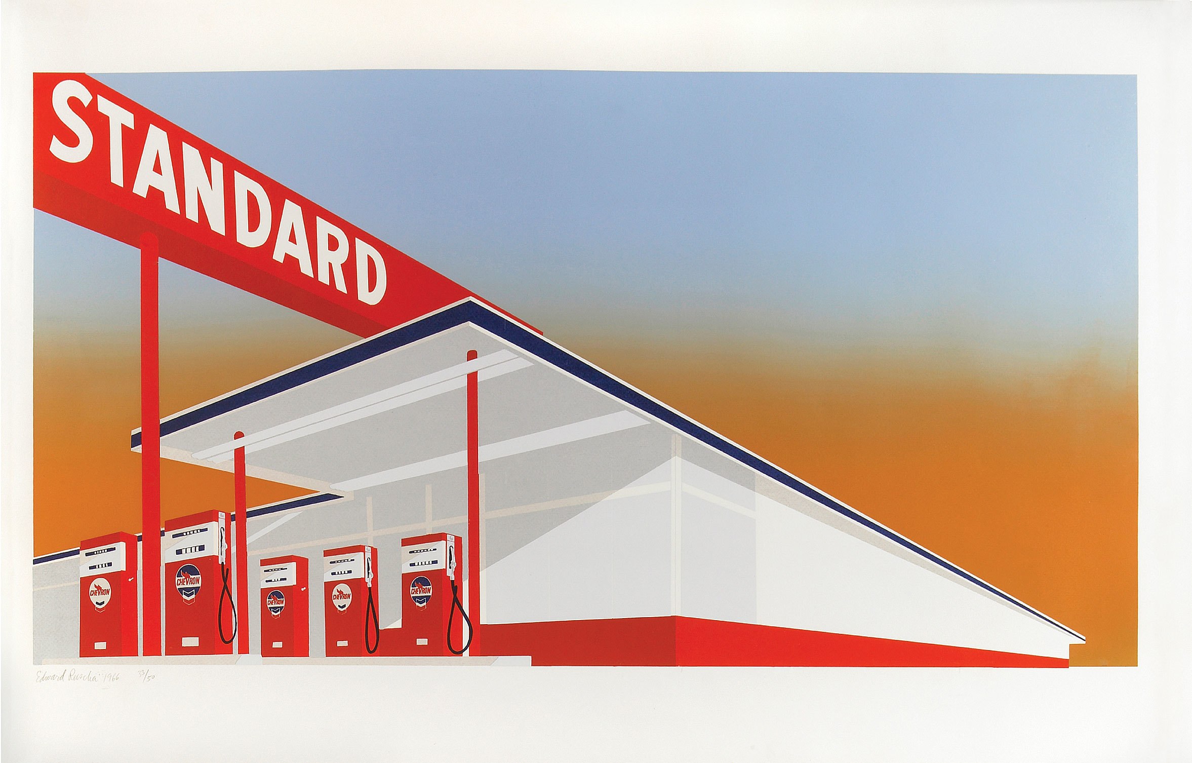 Standard Gas Station Art