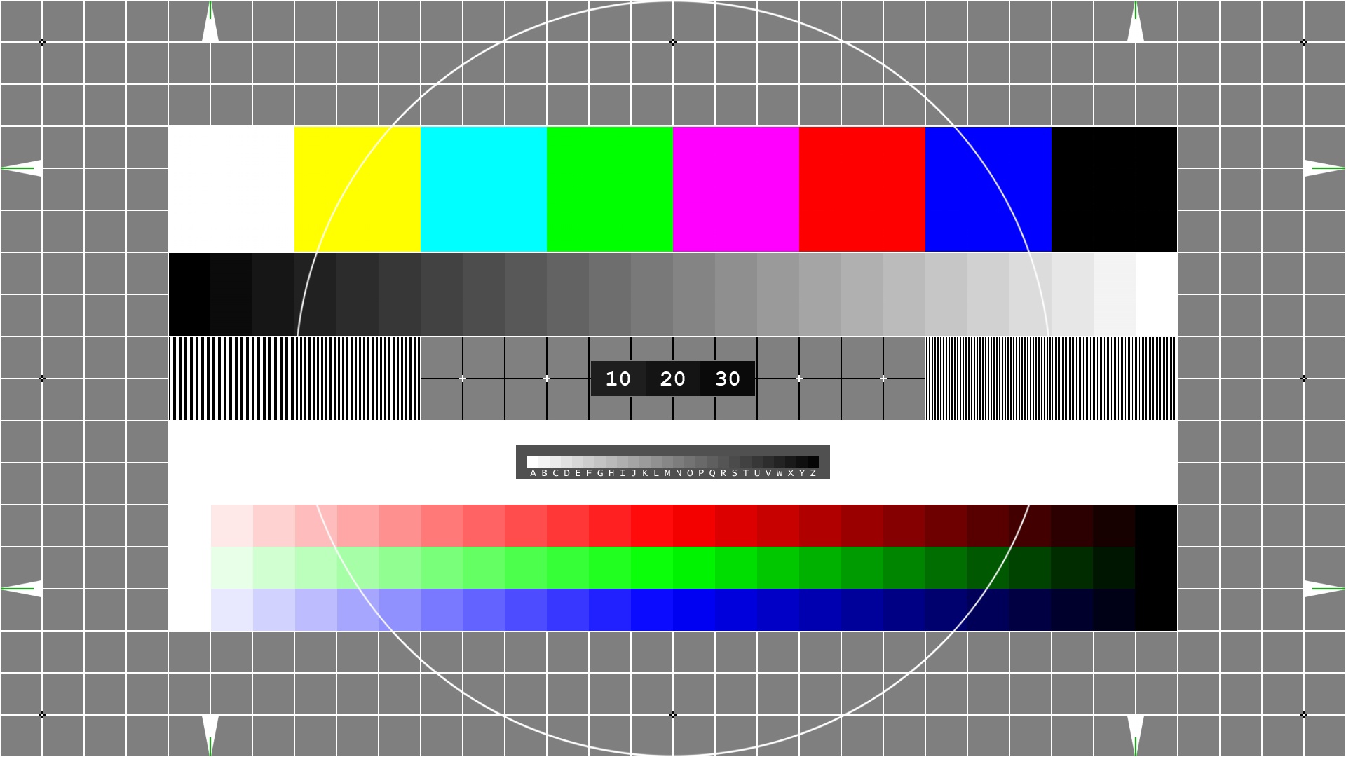 standard test pattern