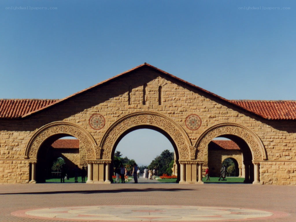 Stanford University archway
