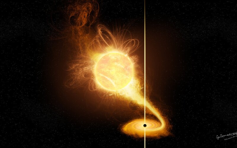 Star and Black Hole