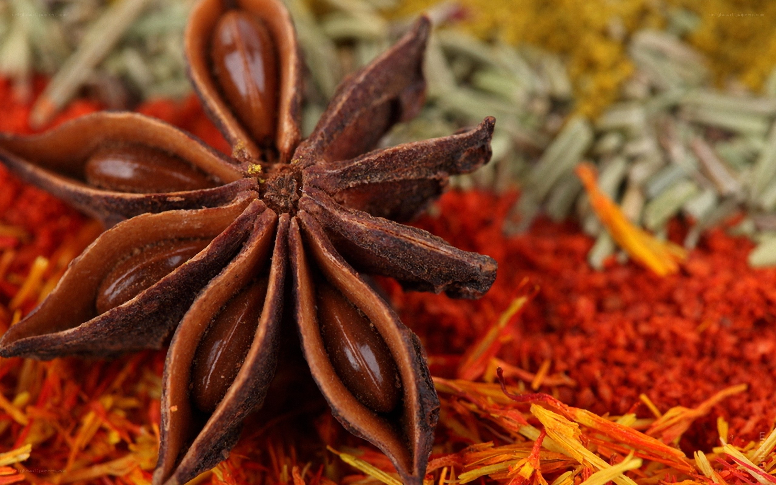 star anise and spices