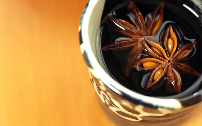 Star Anise in a Cup — Brown, Calm